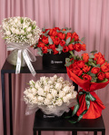 "Spring Magic"" Bouquet and Arrangement Set – imaginea 2