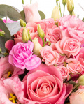 Pink Flower Arrangement – imaginea 2