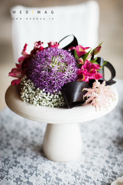 Aranjamente florale pentru nuntă – imaginea 11