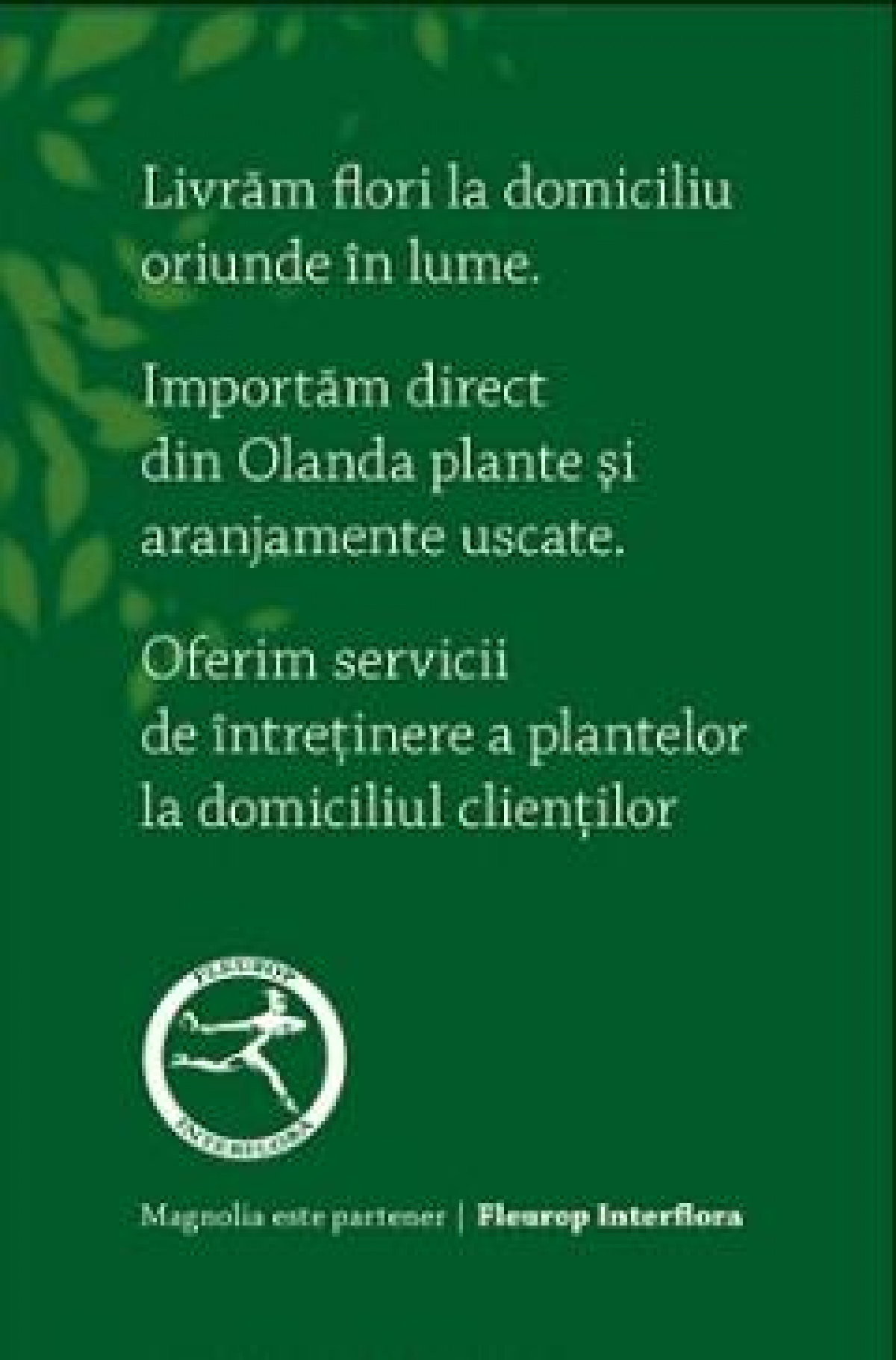 Livrări flori la domiciliu oriunde în lume