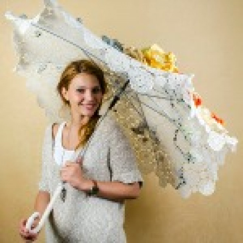 Umbrelă decorativă pentru nuntă – imaginea 6