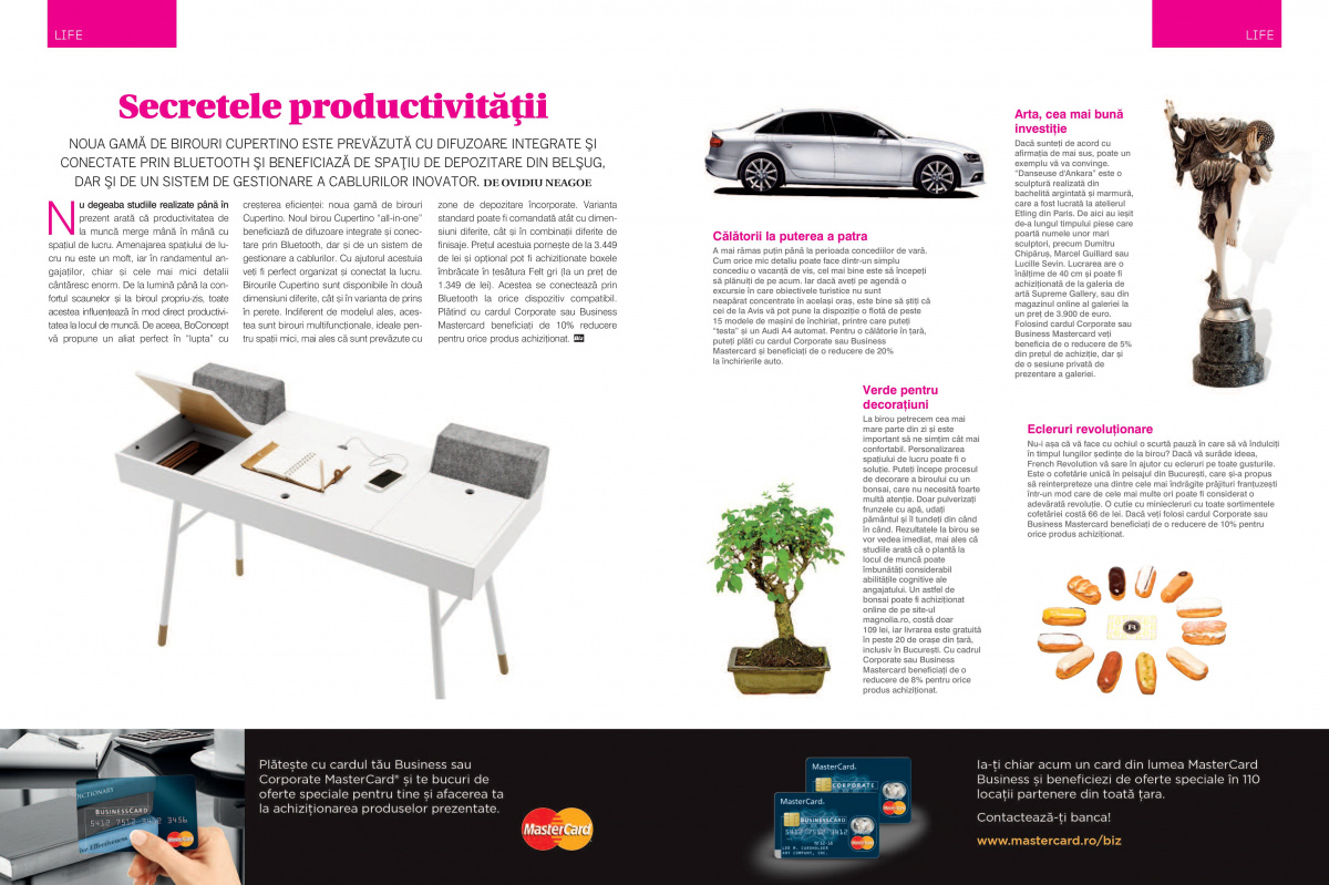 Magnolia si Revista Biz