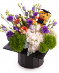 „Smart Blooms” Graduation Arrangement – imaginea 1