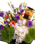 „Smart Blooms” Graduation Arrangement – imaginea 2