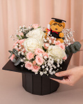 Rose Gratuation Cap Arrangement