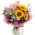 Buchet cu floarea-soarelui „Sunlight Symphony”