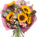 Buchet cu floarea-soarelui „Sunlight Symphony”