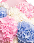 Buchet cu hortensii pastelate – imaginea 3