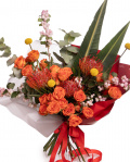 Buchet colorat de toamna, varianta premium