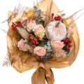 Buchet cu trandafiri „Soft Autumn”
