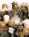 Coroniță de Advent cu lumânări – imaginea 2