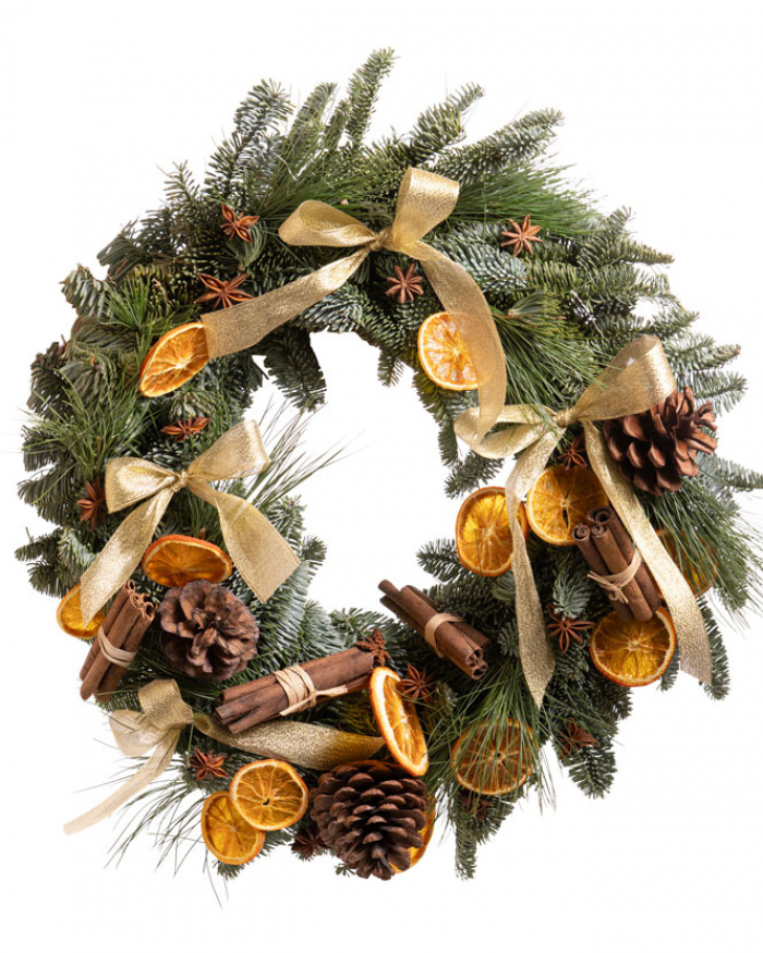 Christmas wreath for door – the image 1