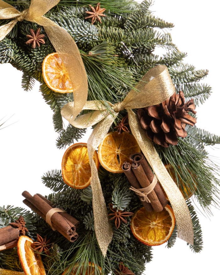 Christmas wreath for door – imaginea 2