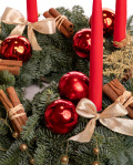 Coroniță de Crăciun cu accesorii – imaginea 2