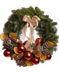 Coroniță de ușă „Welcome Christmas” – imaginea 1