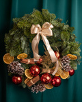 Coroniță de ușă „Welcome Christmas” – imaginea 3