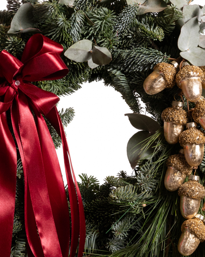"Evergreen" door wreath – imaginea 2