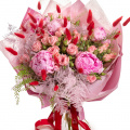 Buchet cu bujori „Pink Poetry”