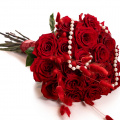 Buchet romantic cu trandafiri