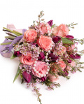 Buchet cu lalele și trandafiri „Precious Moment” – imaginea 1