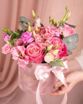 Pink Flower Arrangement – the image 3