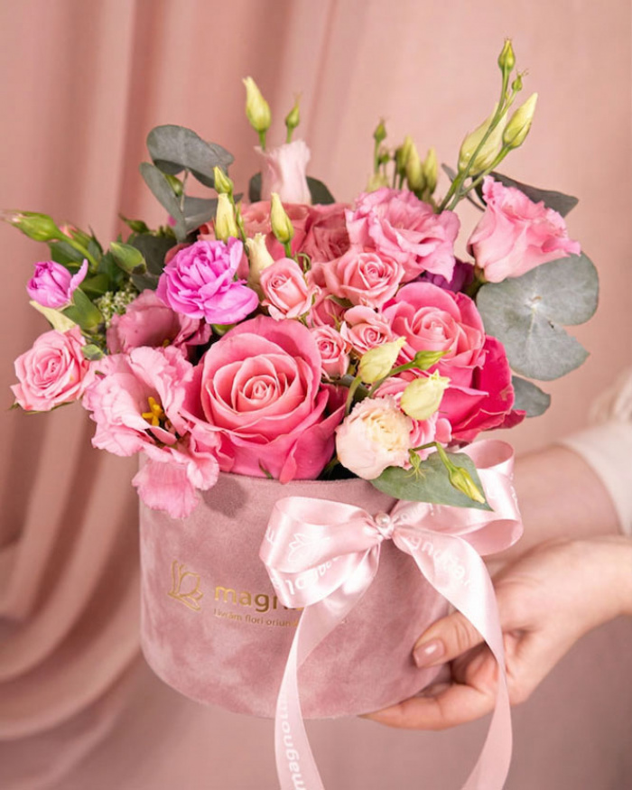Pink Flower Arrangement – the image 3