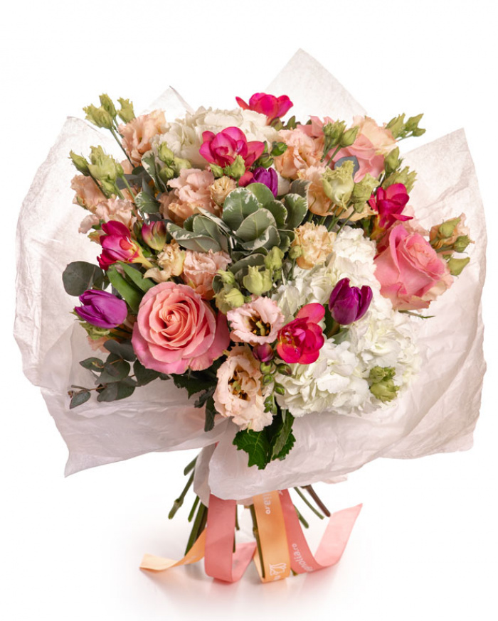 Buchet cu flori mixte – imaginea 1