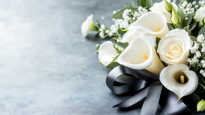 De ce se oferă flori cu soț la înmormântare. Ce spune tradiția românească despre buchetele funerare