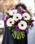 Buchet cu lalele si gerbera – imaginea 3