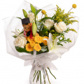 Buchet de absolvire cu trandafiri