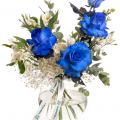 Buchet cu Trandafiri albaștri „Blue Grace”