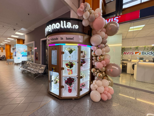 Automat flori, nonstop, Aeroport Cluj-Napoca – imaginea 4