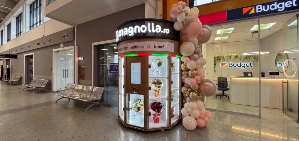 Automat de Flori Magnolia, Aeroport Internațional Cluj-Napoca