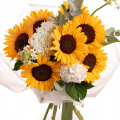 Buchet cu floarea-soarelui