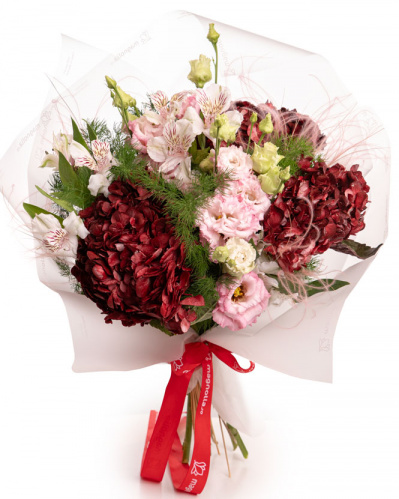 Buchet cu Hortensii „Fall Elegance”