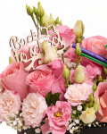 “First Day of School” Pink Flower Arrangement – the image 2