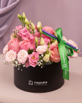 “First Day of School” Pink Flower Arrangement – the image 3