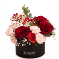 Aranjament floral cu trandafiri „Back to School”