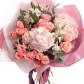 Buchet cu hortensii „Pink Dream”