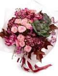 Bouquet with autumn elements – the image 1