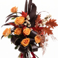 Buchet de Halloween cu trandafiri