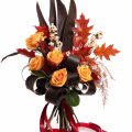 Buchet de Halloween cu trandafiri