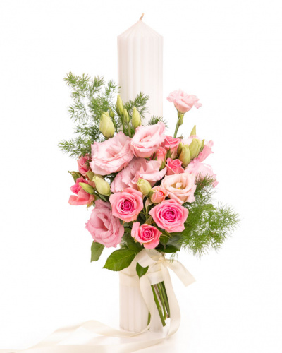 Lumânare de botez „Happy Day”